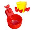 Automatic Poultry Drinker Pigeon/Chicken Waterer Water Bowl Hanging Poultry Feeder Portable Poultry Raising Supplies