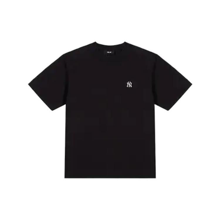 MLB T Shirts Unisex Black Crew Neck Moderate 3ATSB1133-50BKS XXL