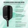 Triple Ace Pickleball Paddle USAPA Certified T-700 Carbon Fiber Carbon 220g Light Weight Enhanced Friction Performance Non-Slip Sweat Absorbent Grip
