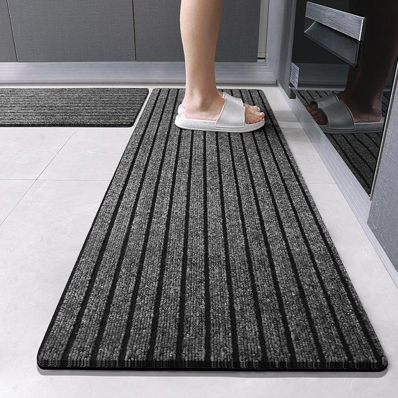 Absorberende, Antislip Keuken- en Entree Matten: Oliebestendige, Afneembare, Vuilafstotende Deurmatten.