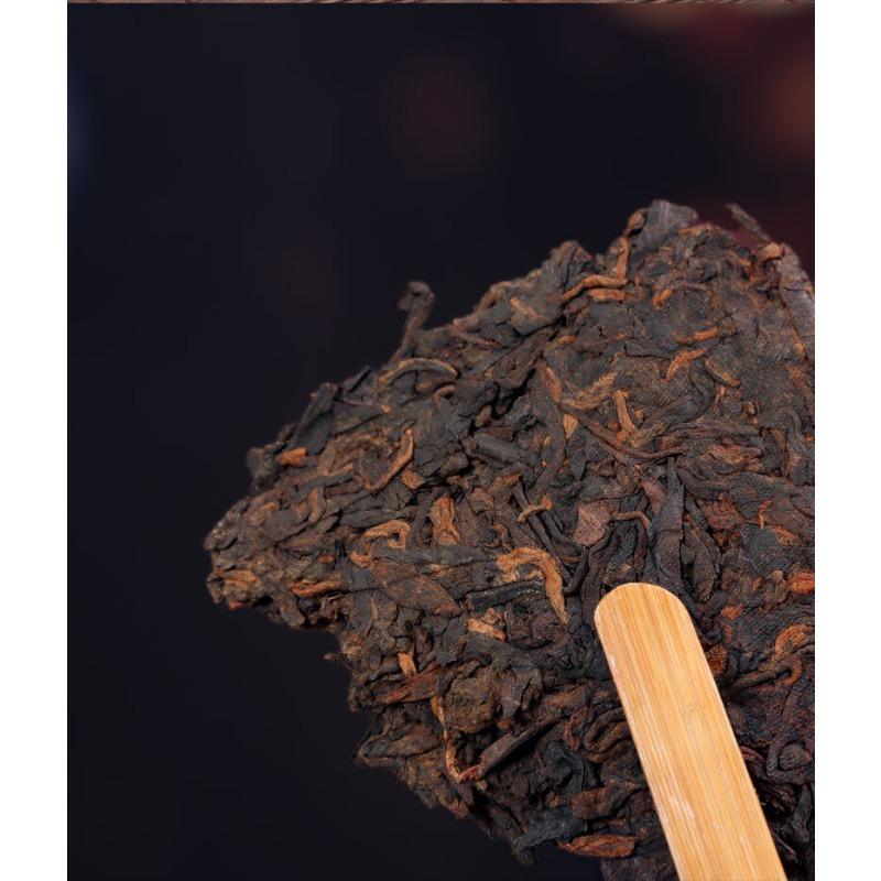 Старый Выдержанный Чай Пуэр Чай Пуэр Выдержанный Чай Мэнхай Лао Бань Чжан Чайный Блин 357г — фото 8