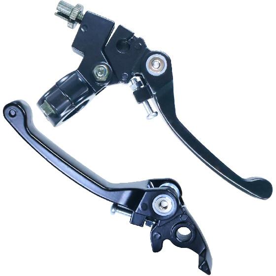Folding Clutch Brake Lever for 50cc 70cc 110cc 125cc 140cc 150cc Apollo RFZ125 DB007 DBX15 X18 X19 Tao Tao DB17 DB27 Coolster M125 SSR Thumpstar