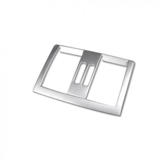 For 2013- BMW 3 4 Series GT Silver Steel Rear Air Outlet Vent Frame Trim 1X