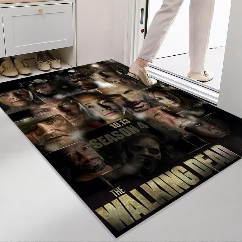 Apocalyptic Warrior Uprising Carpet Suitable for All Seasons Living Room and Bedroom Mats Doormat Office Chair Cushion Fashion