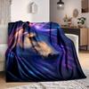 1pc Celestial Horse Blanket Lightweight Blanket Throw Blanket For Sofa, Bed, Travel, Camping, Livingroom, Office, Couch, Chair Yy251010043