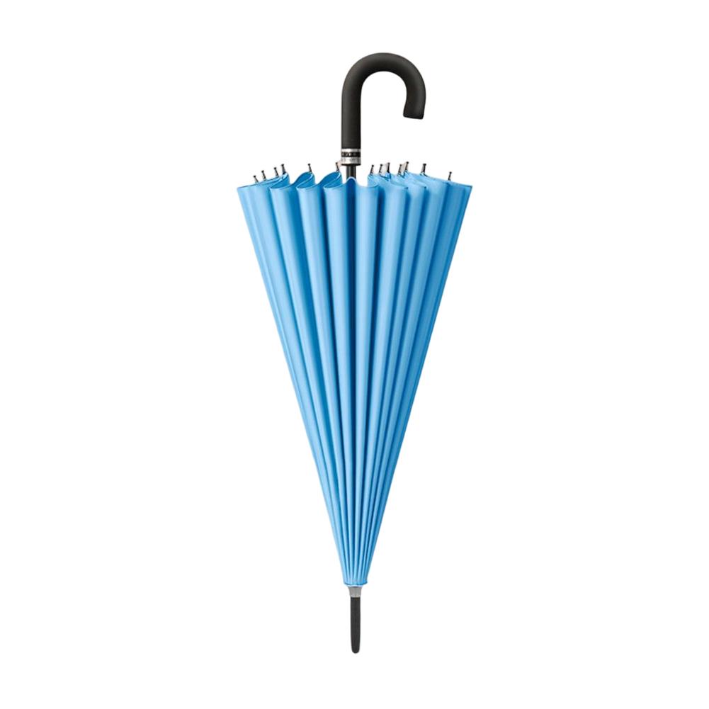 24 Bone Long Handle Umbrellas Creativity Flowering in Water Large Umbrella Reinforcement Windproof Parasols Sun Rain Umbrellas