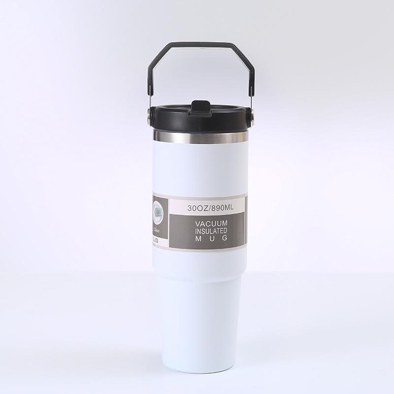 30oz Portable 304 Stainless Steel Insulated Cup for Cold Preservation – Outdoor Car Cup