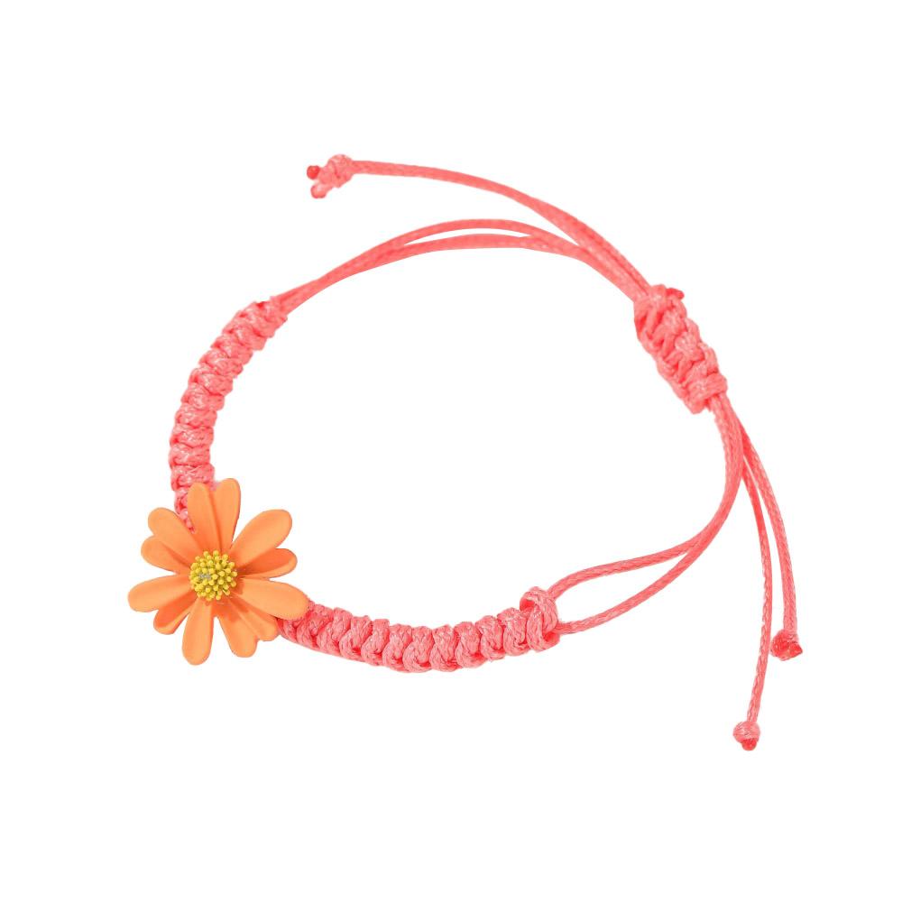 Women Bracelet Summer Daisy Hand-woven Hand Rope Hand Ornament
