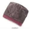 Warm Knitted Beanie Hat Women Seniors Winter Cap Soft Fleece Lined Adjustable One Size