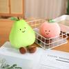 Cartoon Simulation Fruit Banana Apple Doll Plush Toy Pear Doll Home Decoration Girl Rag Doll