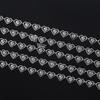 1 Meter Hollow Out Double Heart Chains Copper Classical Chain for Bracelet Necklace Jewelry Making Accessories