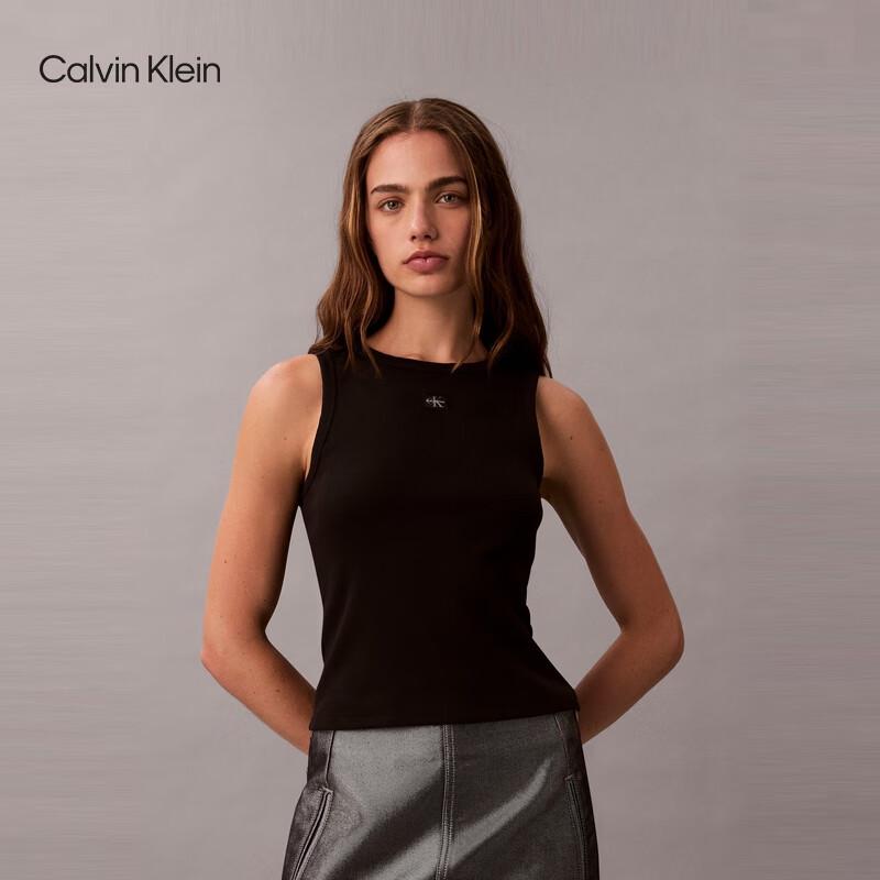 Calvin Klein Jeans Women s Ribbed Vest Top S