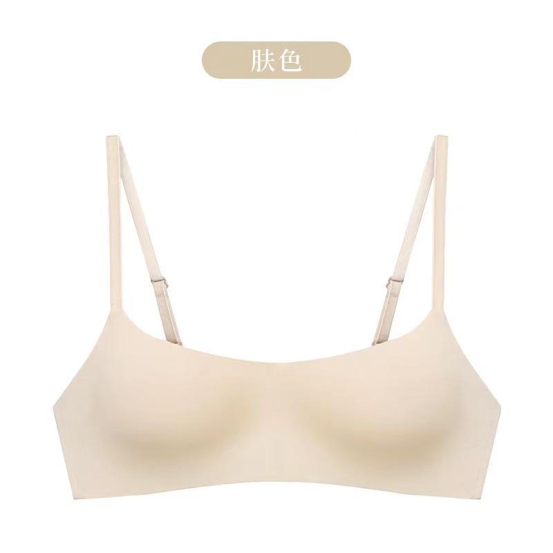 Sexy Bra for Women Seamless Invisible Bra Wire Free Bralette Girls Comfort Underwear One-piece Thin Cup Brassiere U Back Lingerie EMA