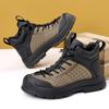 Fashion Winter Men Ankle Boots Autumn High Quality Sneaker Leather Comfortable Desert Boots Brand Men Work Shoes Stylish Men Snow Boots
