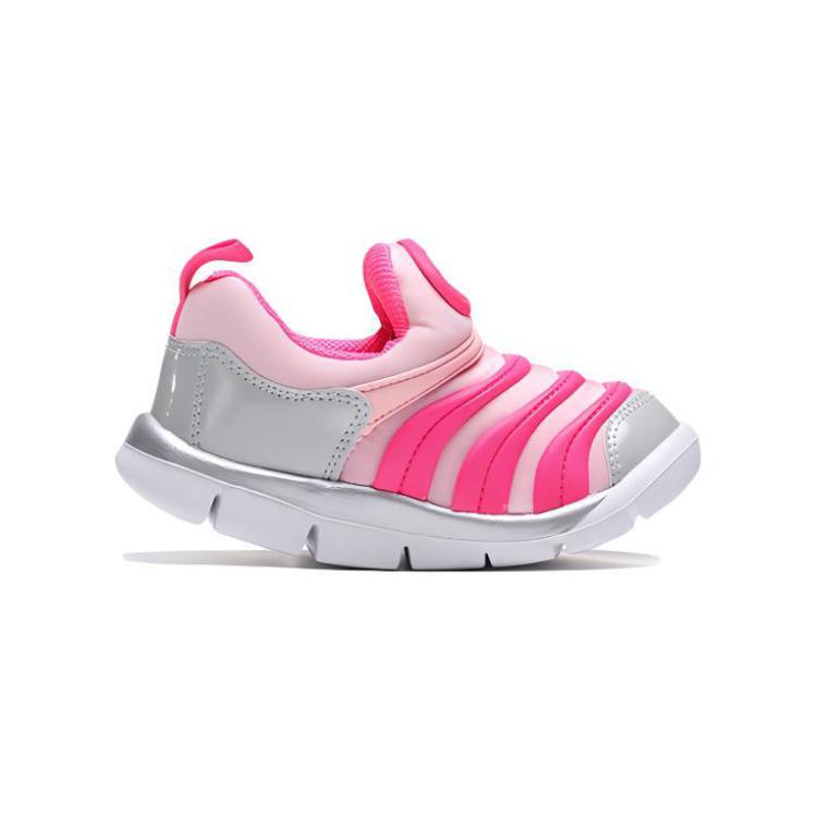 

Новые Nike Dynamo Free Нескользящие, Износостойкие, Теплые Низкие Спортивные Повседневные Кроссовки Розовые Белые Для Младенцев и Малышей CI1188-686 27