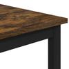Bar Stool Smoked Oak 40 X 32 X 74 Cm Engineered Wood