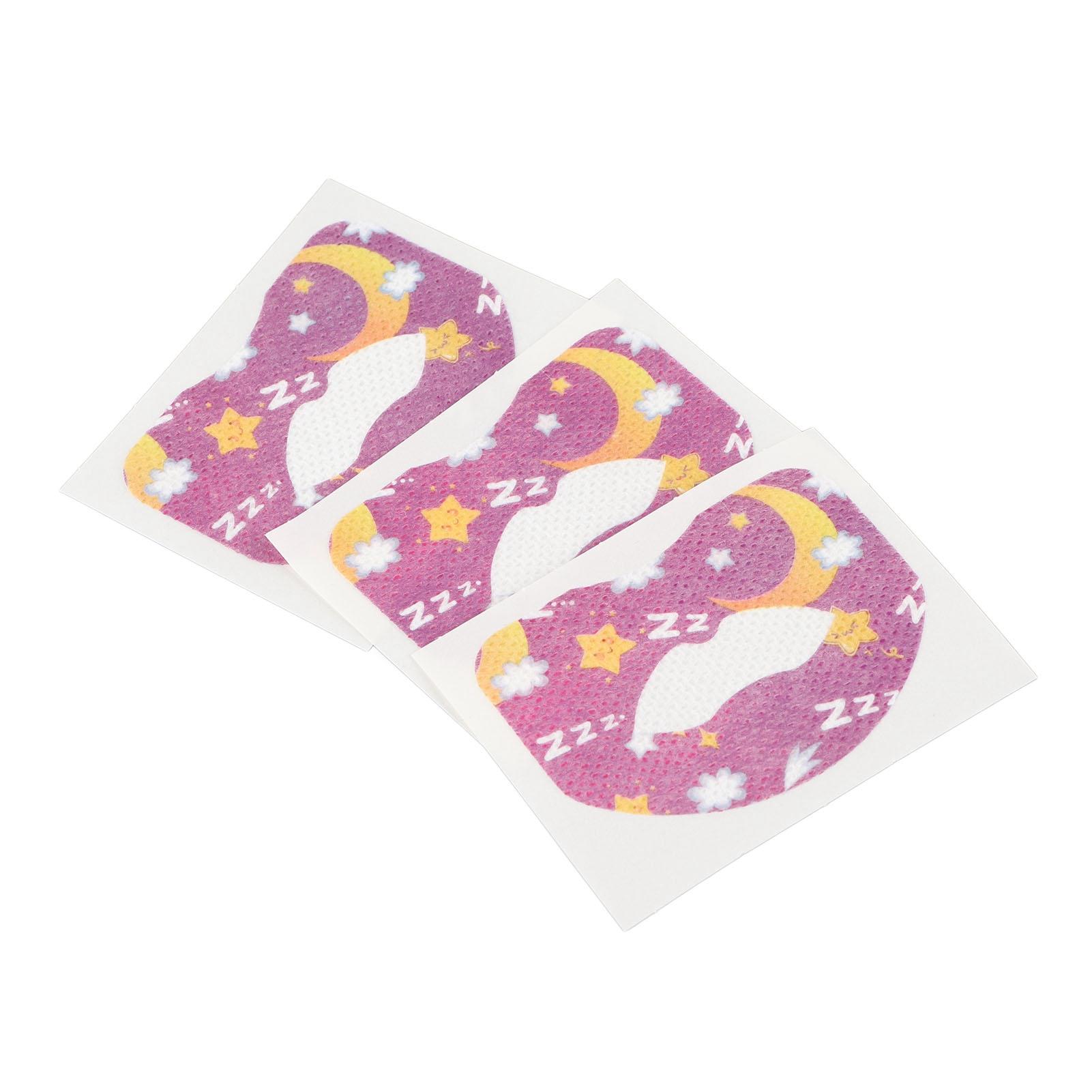 

30 штук Взрослые ротовые пластыри для сна Нетканый материал Полоски для сна для рта Средства для дыхания носом