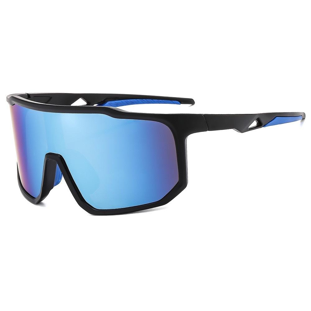 Men's Women's Outdoor Sports European American Cycling Sunglasses Large Frame Bicycle Cross-border New UV Resistant Glasses