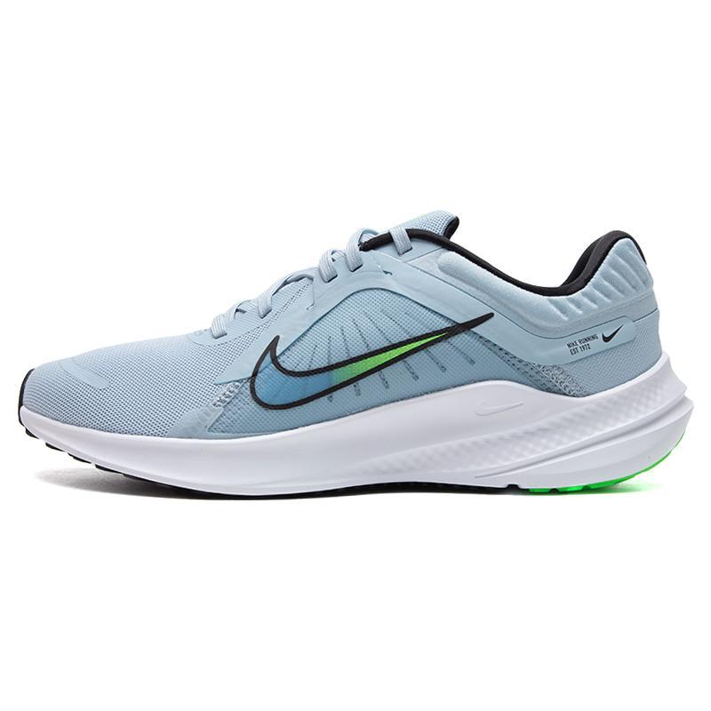 New Nike Quest 5 Light Armory Blue Green Strike Star Blue Black DD0204-402