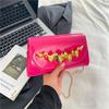 New Women's Personalized  Fashionable  Flap Ladies Chain Crossbody Bags Versatile Commuter Shoulder Bags Leather Handbag Wallet