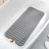 Comfort PVC Bathtubs Mats Suction Cup Stability, AntiSlip Water Proof Shower Bath Mats for Elderly and Children