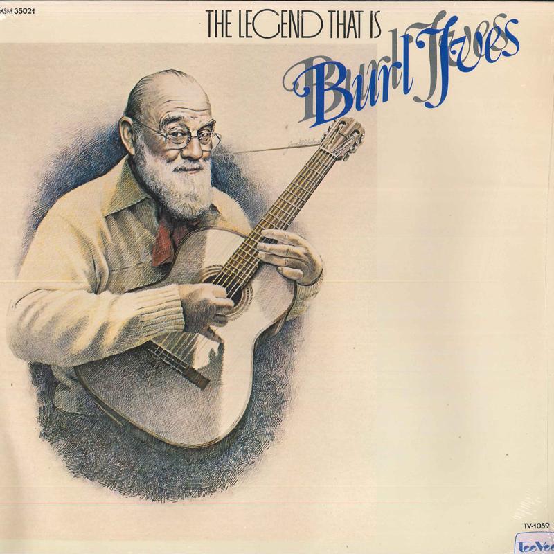 

LP Record BURL IVES - The Legend That Is Burl Ives TV1059 TeeVee Records 1981 US Folk