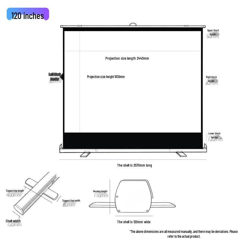 JINGMI Projector Screen
