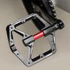1 Paar Double DU Lager Fahrradpedal Anti-Rutsch Radfahren Flachpedale Ultraleichte Aluminiumlegierung Mountainbike Rennrad Plattformpedal