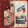 Lanyard Protective Phone Case For Xiaomi Poco X3 NFC/X3 Pro Wristband Back Cover Chinese style Silicone Phone Holder