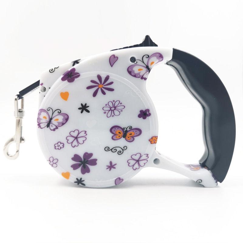 Dog and cat leash Automatic retractable dog walking artifact dog chain cat small medium and large dog pet supplies dog rope