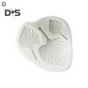 Molde de pastel de calidad alimentaria, silicona resistente al calor, molde para postres artesanal en forma de hoja multiusos, decoración, suministros para el hogar