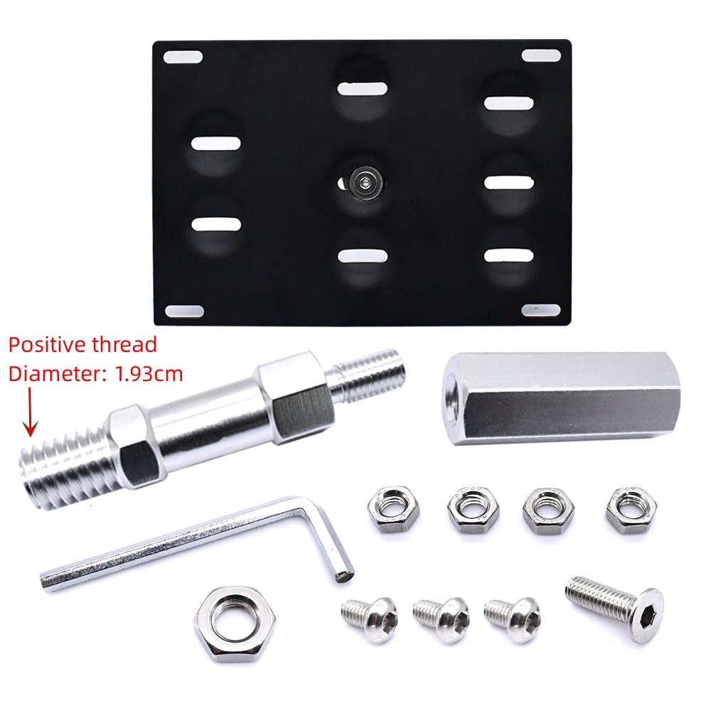 

For MINI Cooper F55 F56 R60 F60 Front Bumper Tow Hook License Plate Mount Bracket For BMW X1 X3 X4 Z4 i3 E84 G30 G31 F30 F31 F32 A