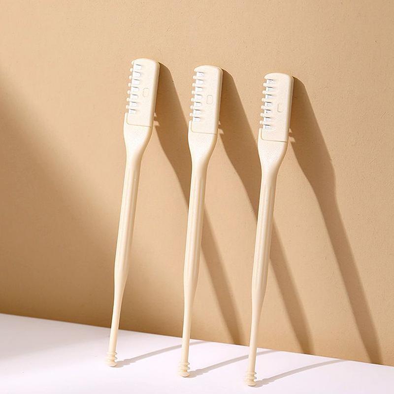10Pcs Nose Hair Remover 360 Rotating Nasal Clippers Nose Hair Trimmer For Women Men Manual Double Sided Bladenose Hair Trimme