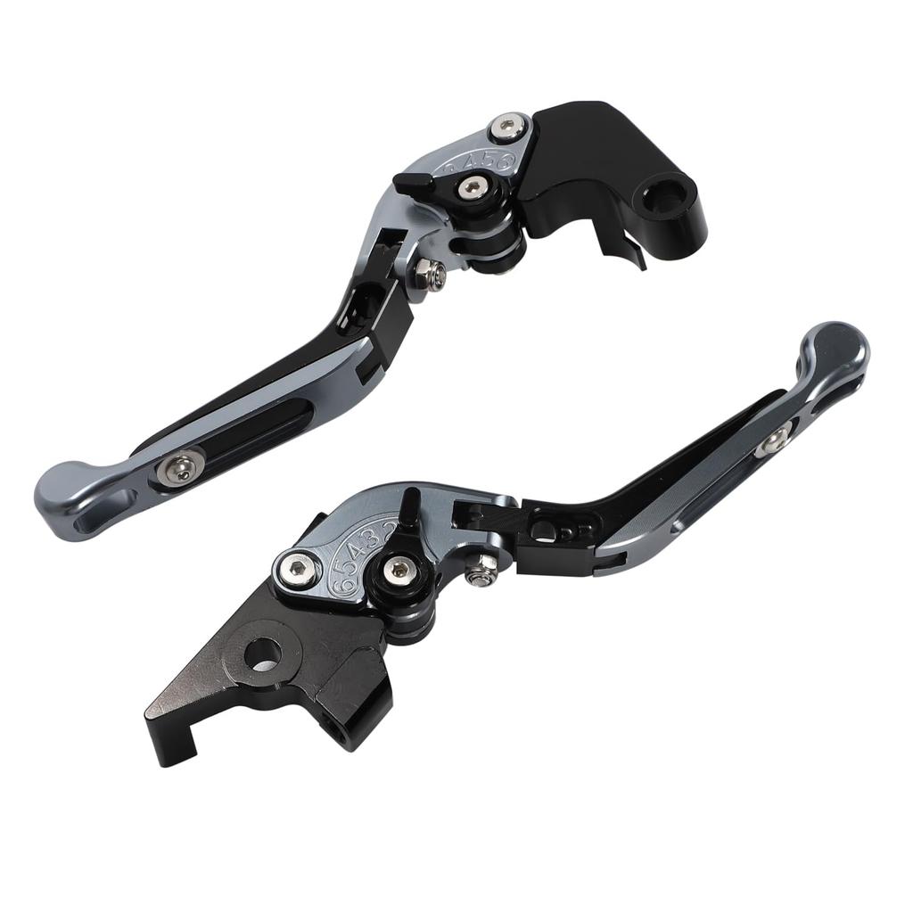 Nakira Brake and Clutch Lever Set for SR NIKEN and FZ6 FZ07, MT07, FJ09, MT09, Tracer, FZ10, MT10, (2014-2019), FZ1, FAZER, (2019), FZ8, FZ6R,