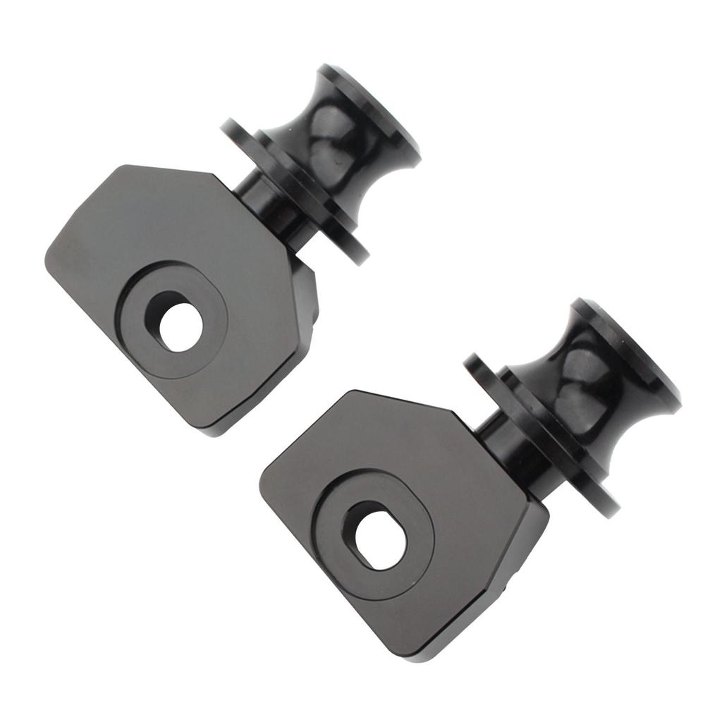 2x Practical Motorcycle CNC Aluminum Chain Adjustment Screw Rocker Reel Slider for Honda CB650R CBR650R CB 650R 14-19