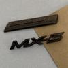 ABS Emblem for Mazda MX-5 ND NCRear Tailgate Badge Decal Creative Modfication SYACTIVD Stickerrs  Logo Qdjfz33