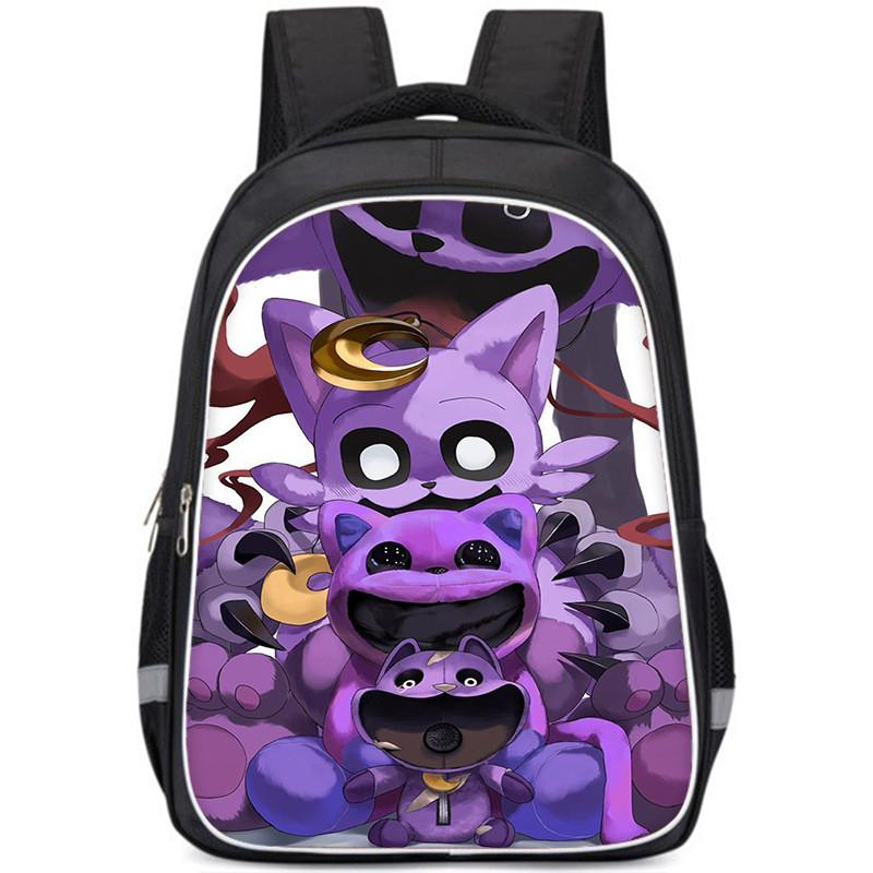 Przestronny plecak szkolny Smiling Critters o dużej pojemności dla dzieci Lekki materiał Oxford