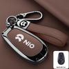 Zinc Alloy Leather Car Key Key Case For Nio Et7 Et5    For Nio Nio Es6 Es8 Ec6 Et7 Key Fob Car Key Case