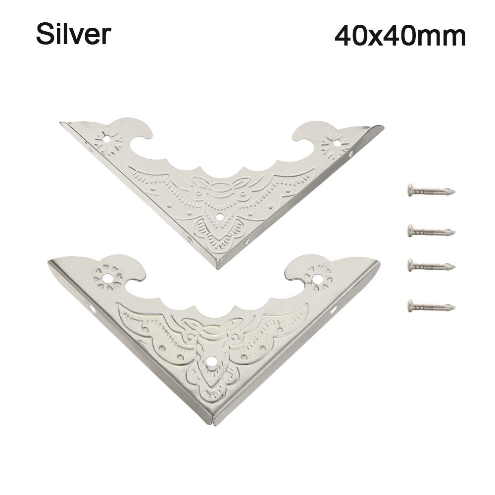 Möbelbeschläge Beschläge Beine Eckenschutz Dekoration Ecke Holzkiste Teile Antiker Schmuck