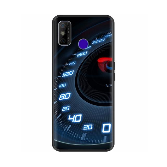 Pentru Tecno Spark 6 Go Husă pentru telefon Husa din silicon moale de desene animate pentru Tecno Spark 6 Go Spark6 Go Negru Tpu Bara de protecție drăguță de desene animate