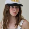 But’ton Button Logo Ball Cap (White)