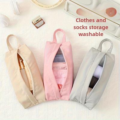 3pcs Travel Underwear Storage Portable Portable Underwear Socks Storage Bag Clothes Packaging Storage Bag Clothes Portable Waterproof