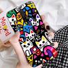 Cartoon Cute Cats Background Phone Case For Redmi 5 6 7 8 9 10 Plus Pro 6 7 8 9 A GO K20 K30 K40 Pro Plus F3 Fundas