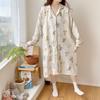 Frühling-Herbst Baumwolle Schwangerschaft Still Nachthemd Kleid für Schwangere Frauen