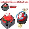 12V-48V Car Battery Disconnect Switch 275A 2 Position On/Off Power Isolator Cut Off Shut Off for Auto Car RV Boat Truck Vehicle