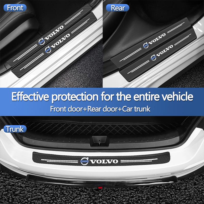1/4/5 Fo Pieces Volvo Car Floor Trim, Easy To Use And Water-Resi For Volvo AWD S60 XC60 S40 XC40 XC90 V60 S80 S90 V90 S60L S80L