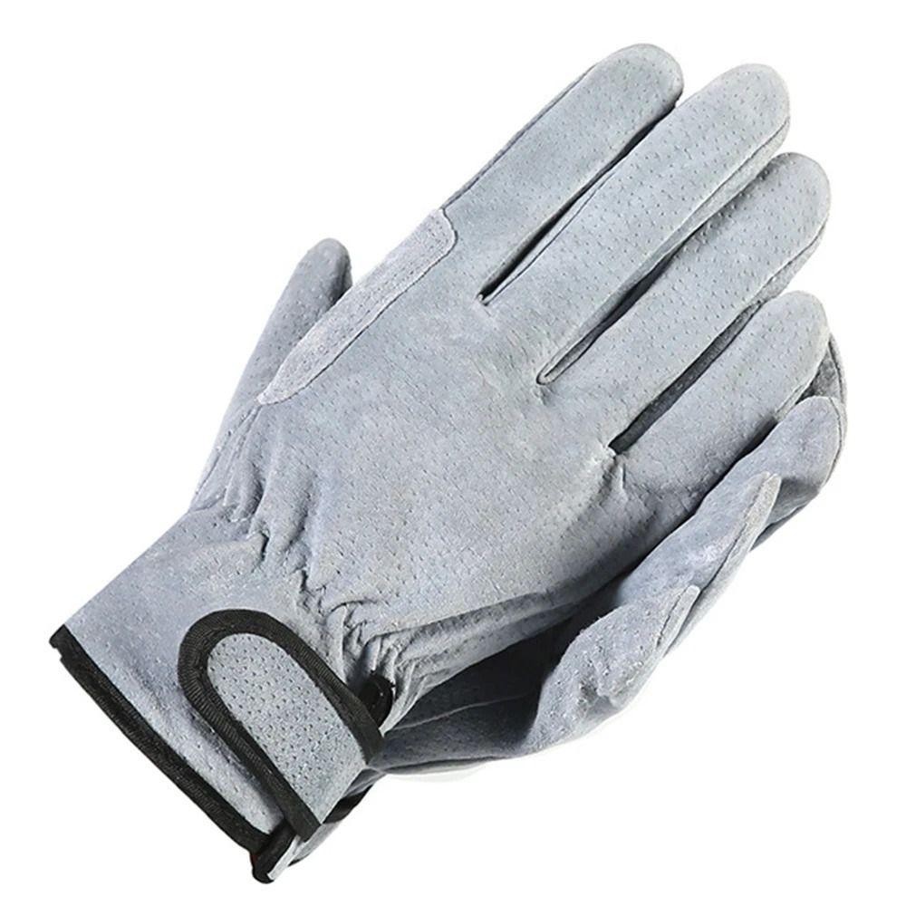 Wear-resistant Leather  Work Gloves Safety Labor Protection  Gloves Portable Welding Gloves  Welder