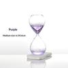 Bubble Singing Crystal Timer Handmade Craft Vintage Desktop Ornament for Living Room Office Desk Decor Unique Gift