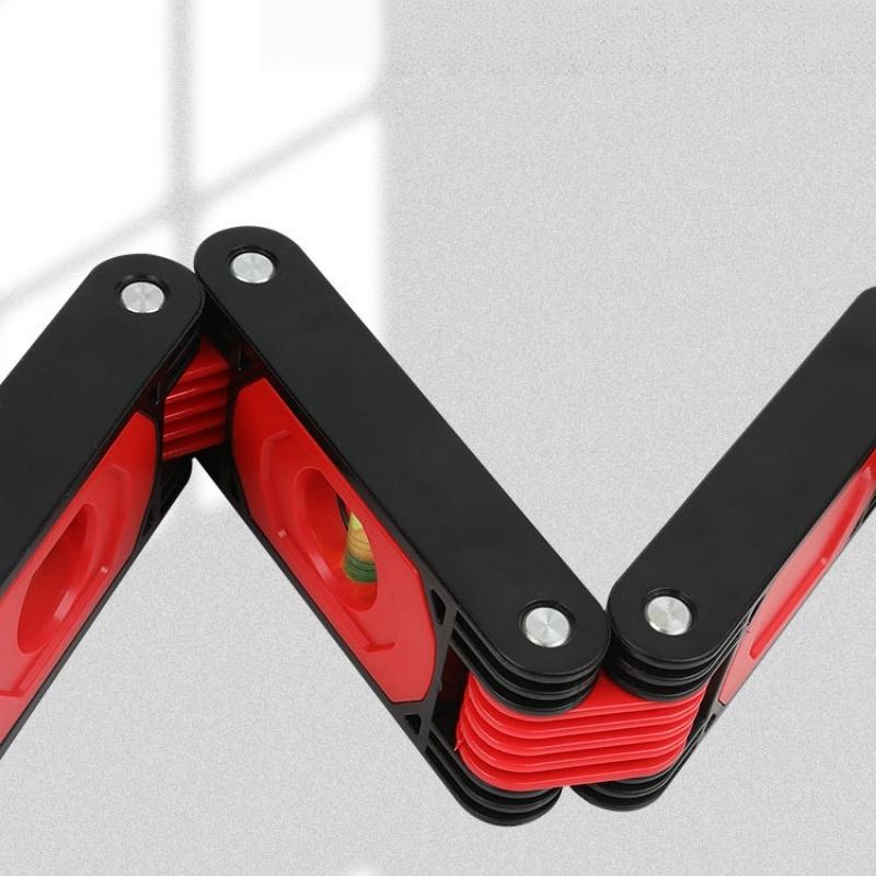 1Pcs Woodworking Pipe Stair Corner Folding Extension Tool Multifunctional Folding Level Polygon Precision Gauge