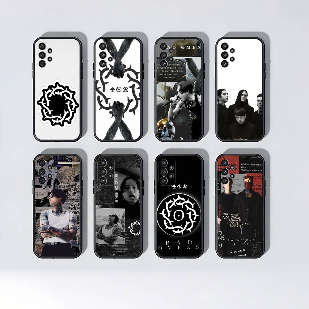 Band O-Omems Handyhülle Für Samsung Galaxy A54 A34 A24 A73 A53 A52 A52S A04S A04E A72 Hülle